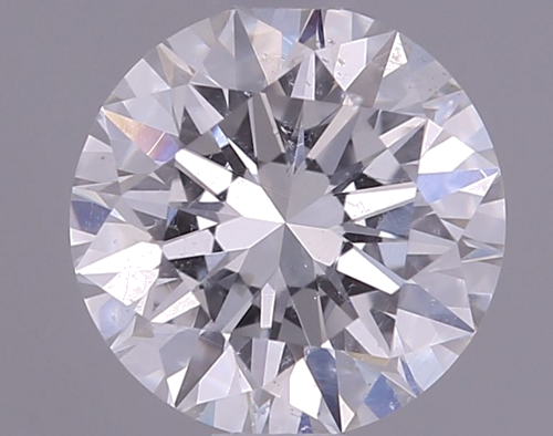 0.5 carat F-SI2 Excellent cut Natūralus Round Deimantas (1)