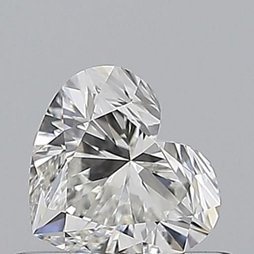 0.51 carat G-VS2 Natūralus Heart Deimantas (1)