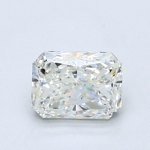 1.7 carat I-SI1 Natūralus Radiant Deimantas (1)