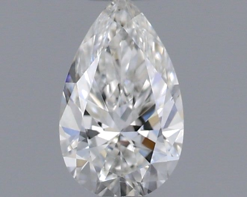0.28 carat F-SI1 Natūralus Pear Deimantas (1)