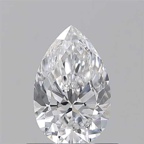 0.7 carat D-VS2 Natūralus Pear Deimantas (1)