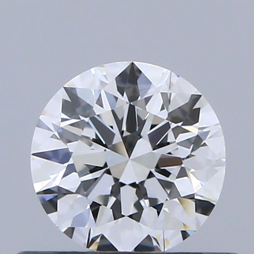 0.45 carat F-VVS1 Excellent cut Natūralus Round Deimantas (1)