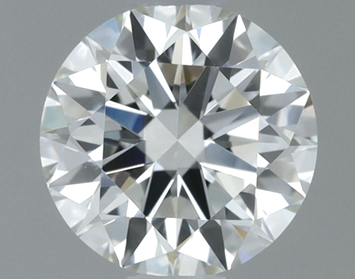 0.52 carat I-VS1 Excellent cut Natūralus Round Deimantas (1)