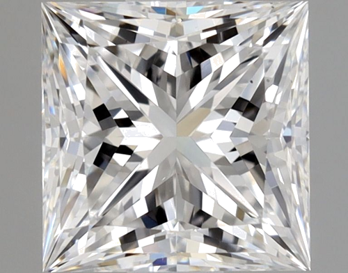 1.02 carat E-VS2 Natūralus Princess Deimantas (1)
