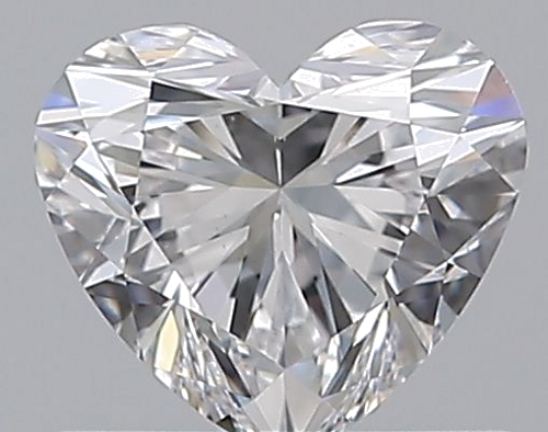 0.76 carat D-VS1 Natūralus Heart Deimantas (1)