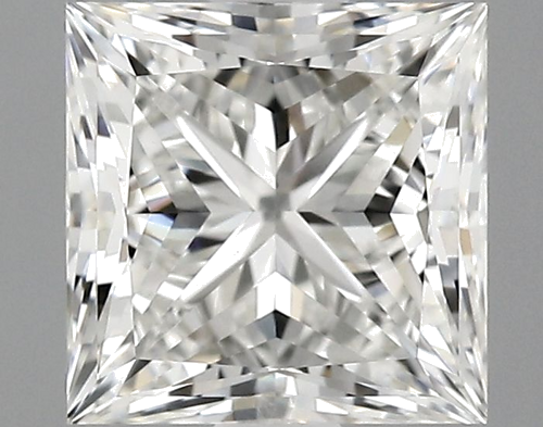 1.51 carat H-VVS2 Natūralus Princess Deimantas (1)