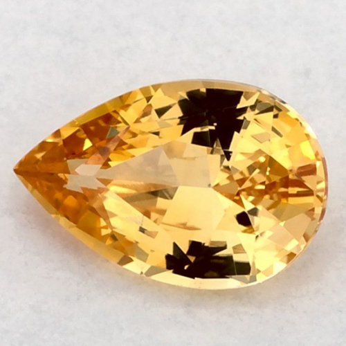 1.18 carat YELLOW Pear Safyras (1)