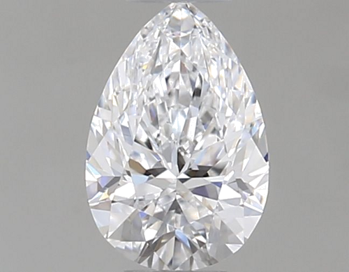0.3 carat D-VVS2 Natūralus Pear Deimantas (1)