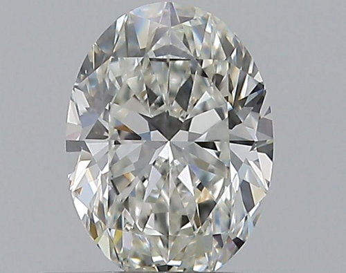 0.51 carat H-VVS2 Natūralus Oval Deimantas (1)