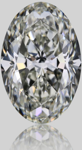 3.02 carat K-VVS2 Natūralus Oval Deimantas (1)