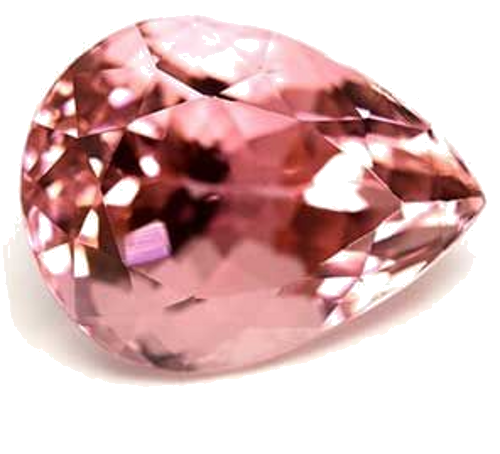 3.74 carat PINK Pear Tourmaline (1)