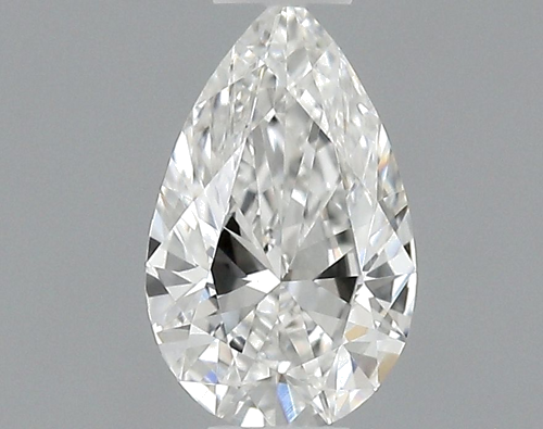 0.27 carat E-VVS2 Natūralus Pear Deimantas (1)