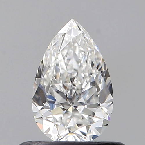 0.5 carat E-SI1 Natūralus Pear Deimantas (1)