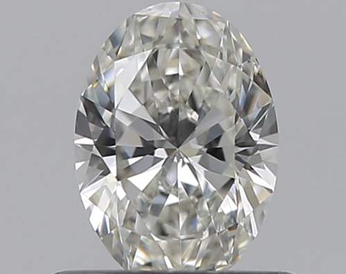 0.5 carat I-SI2 Natūralus Oval Deimantas (1)