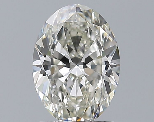 1.51 carat I-SI1 Natūralus Oval Deimantas (1)