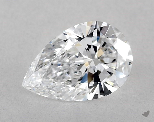2.02 carat D-VS2 Natūralus Pear Deimantas (1)