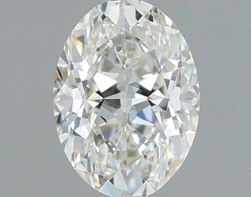 0.4 carat I-VS2 Natūralus Oval Deimantas (1)