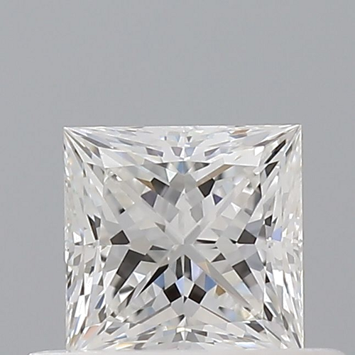 0.51 carat F-VVS1 Natūralus Princess Deimantas (1)