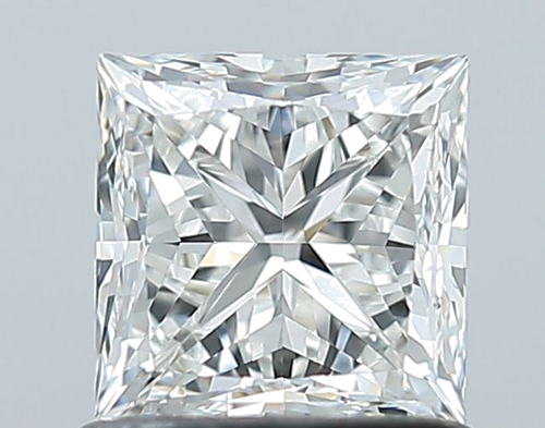 1.01 carat H-VVS1 Natūralus Princess Deimantas (1)