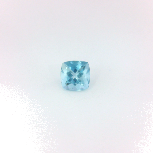 0.47 carat BLUE Cushion Aquamarine (1)