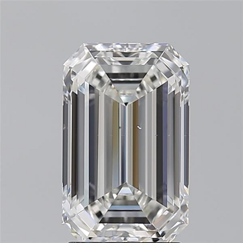 3.01 carat F-VS2 Natūralus Emerald Deimantas (1)