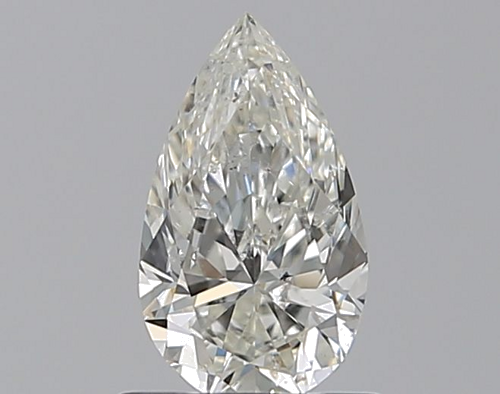 0.7 carat I-SI2 Natūralus Pear Deimantas (1)