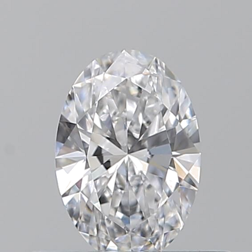 0.42 carat D-VVS1 Natūralus Oval Deimantas (1)