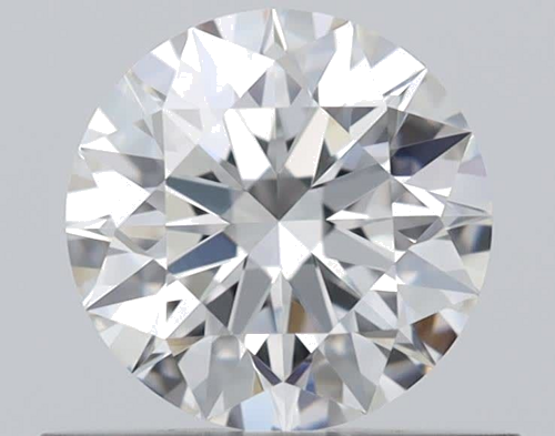 0.53 carat F-VVS2 Excellent cut Natūralus Round Deimantas (1)