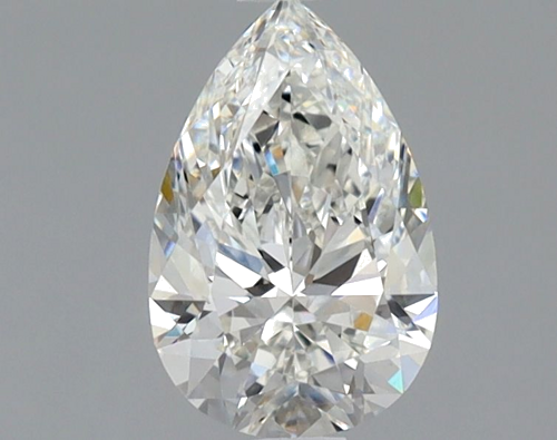 1.0 carat H-VS1 Natūralus Pear Deimantas (1)