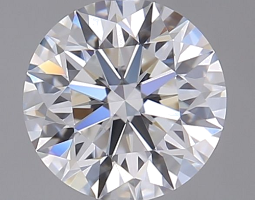 0.51 carat F-VVS1 Excellent cut Natūralus Round Deimantas (1)