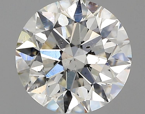 1.01 carat I-SI2 Excellent cut Natūralus Round Deimantas (1)