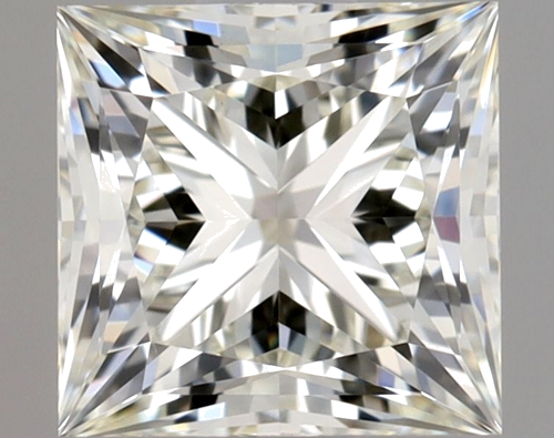 1.0 carat K-VS2 Natūralus Princess Deimantas (1)