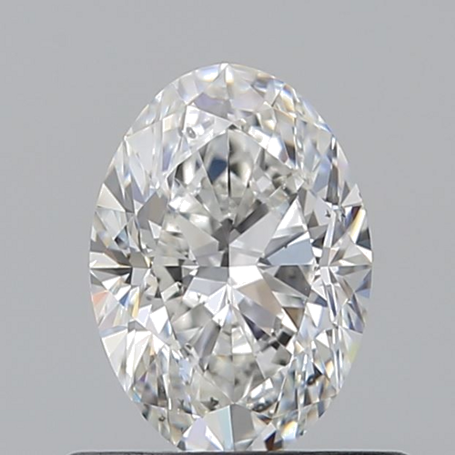 0.6 carat F-SI1 Natūralus Oval Deimantas (1)
