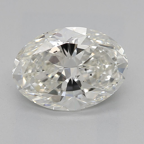 1.8 carat I-SI2 Natūralus Oval Deimantas (1)