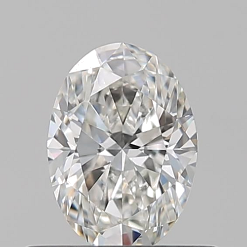 0.5 carat G-VVS2 Natūralus Oval Deimantas (1)
