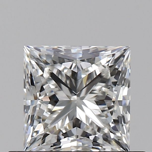 0.61 carat H-VVS2 Natūralus Princess Deimantas (1)