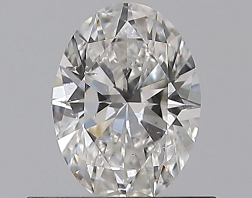 0.5 carat E-SI2 Natūralus Oval Deimantas (1)