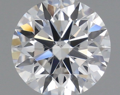 0.56 carat F-SI1 Excellent cut Natūralus Round Deimantas (1)
