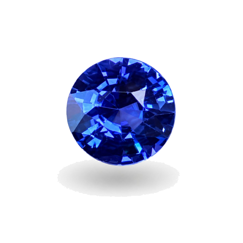 0.48 carat BLUE Round Safyras (1)