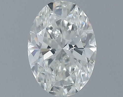 0.54 carat I-SI1 Natūralus Oval Deimantas (1)