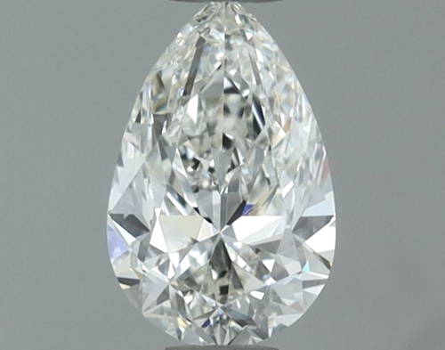 0.5 carat I-VVS1 Natūralus Pear Deimantas (1)