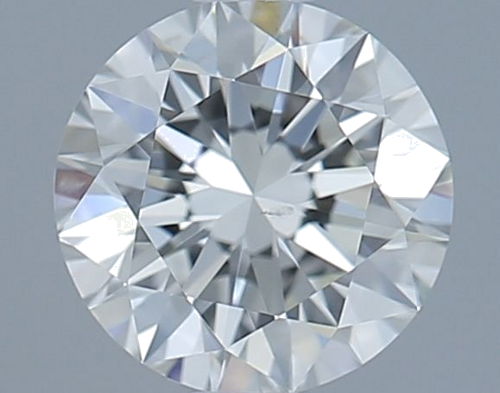 0.51 carat I-SI1 Excellent cut Natūralus Round Deimantas (1)