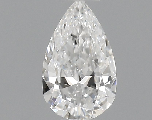 0.23 carat E-VVS2 Natūralus Pear Deimantas (1)