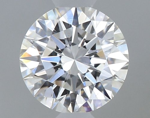 0.51 carat E-VS2 Excellent cut Natūralus Round Deimantas (1)