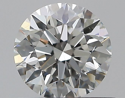 0.59 carat F-SI1 Excellent cut Natūralus Round Deimantas (1)