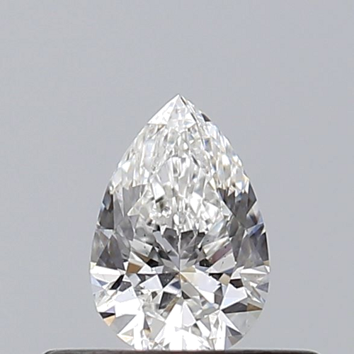 0.3 carat E-SI1 Natūralus Pear Deimantas (1)