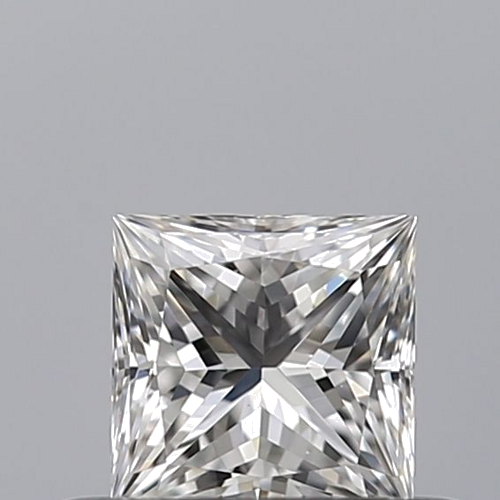 0.37 carat E-VS1 Natūralus Princess Deimantas (1)