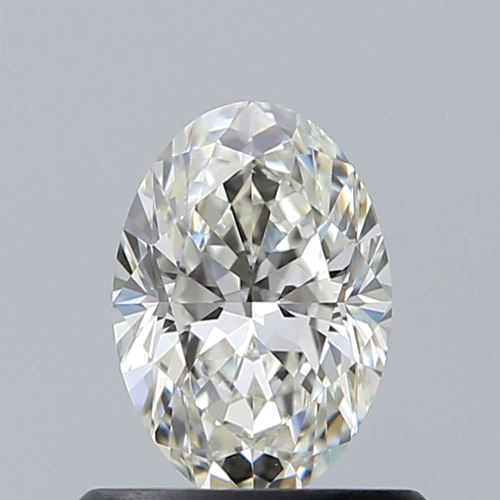 0.63 carat H-VVS1 Natūralus Oval Deimantas (1)