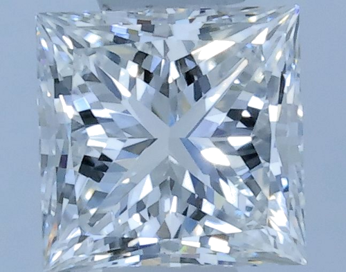 0.31 carat F-VVS2 Natūralus Princess Deimantas (1)