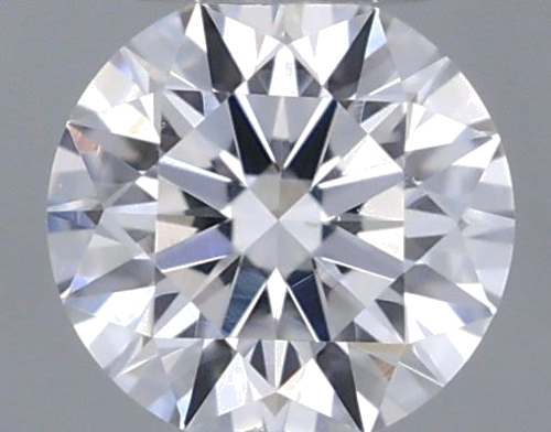 0.2 carat D-VVS2 Excellent cut Natūralus Round Deimantas (1)